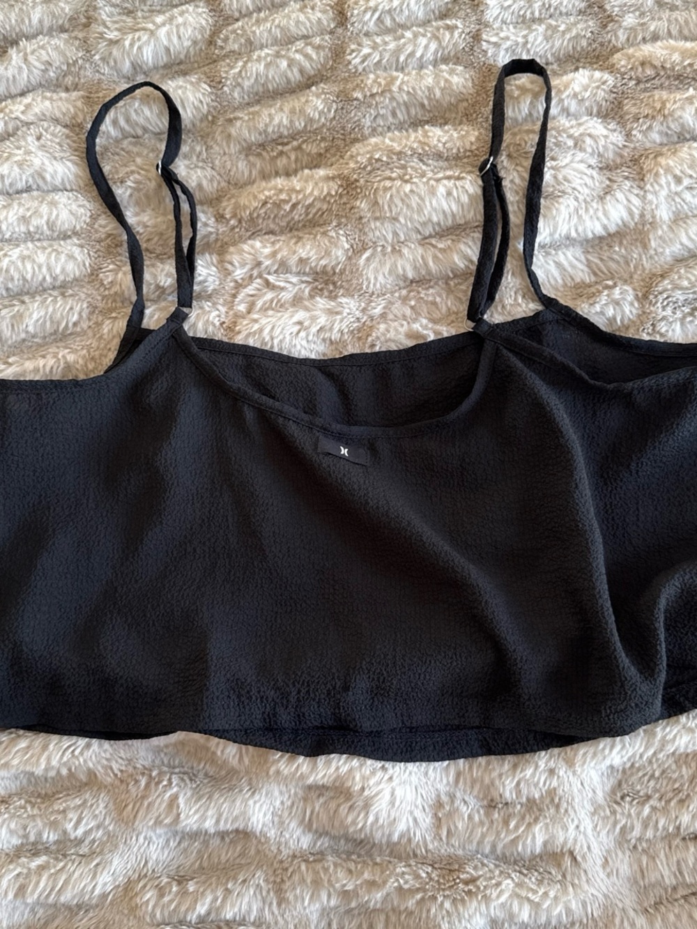 Athleta Black Lightweight Strappy Cami